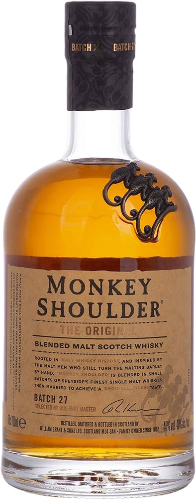 MONKEY SHOULDER Blended Malt Scotch Whisky 40% 0,7l