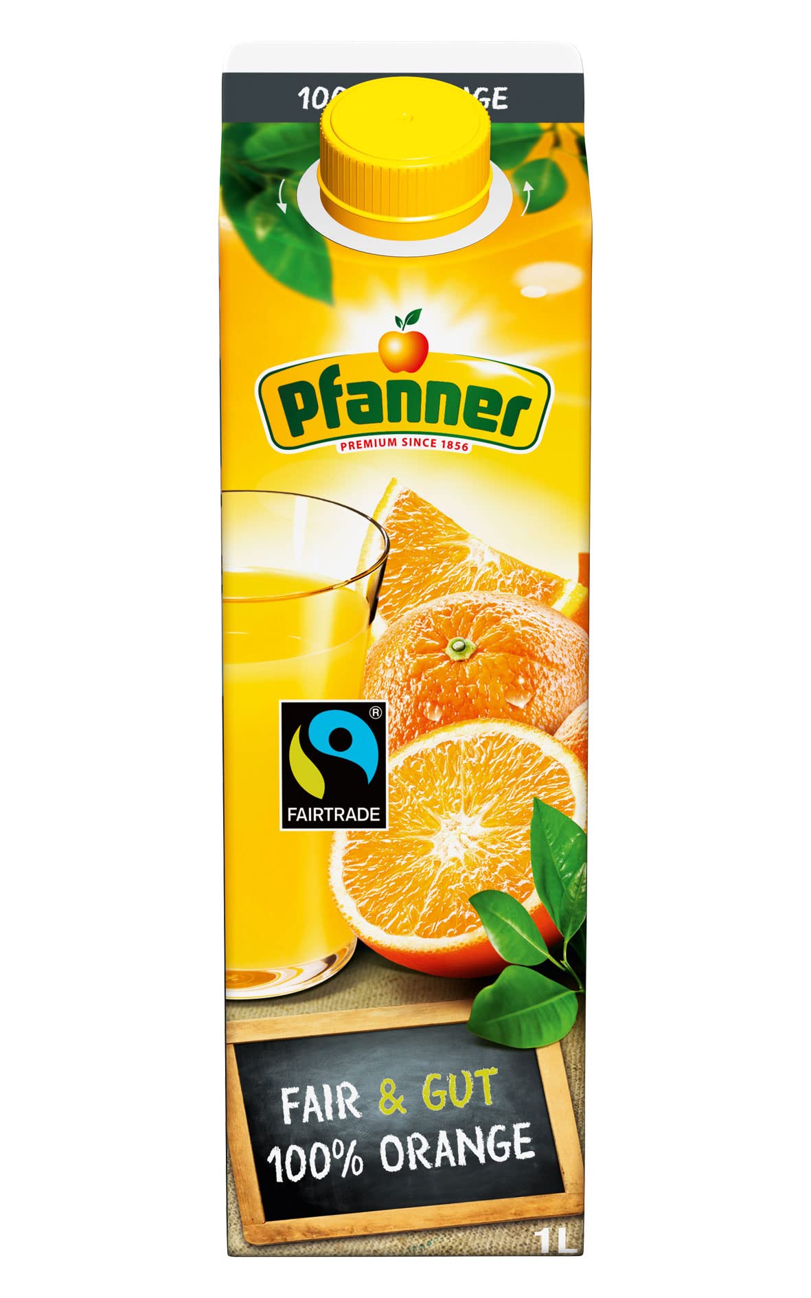 Pfanner Fairtrade Orangensaft 100% 1l