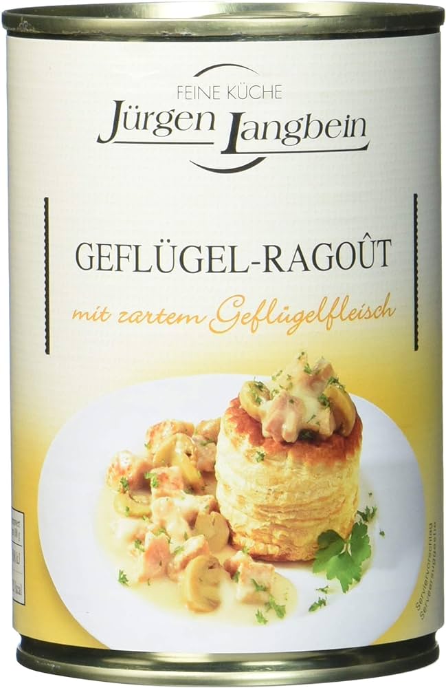 Jürgen Langbein Geflügel Ragout 400g