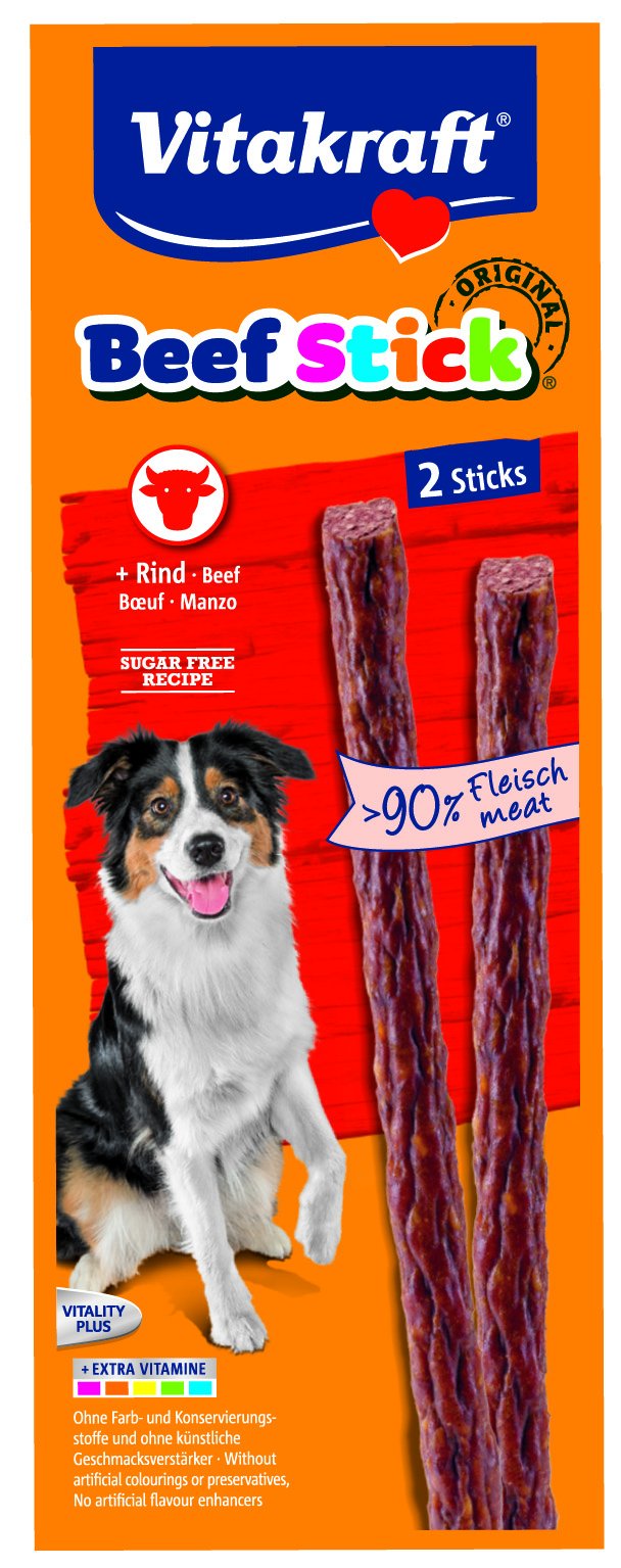 Vitakraft Beef-Stick Pute für Hunde 2x12g