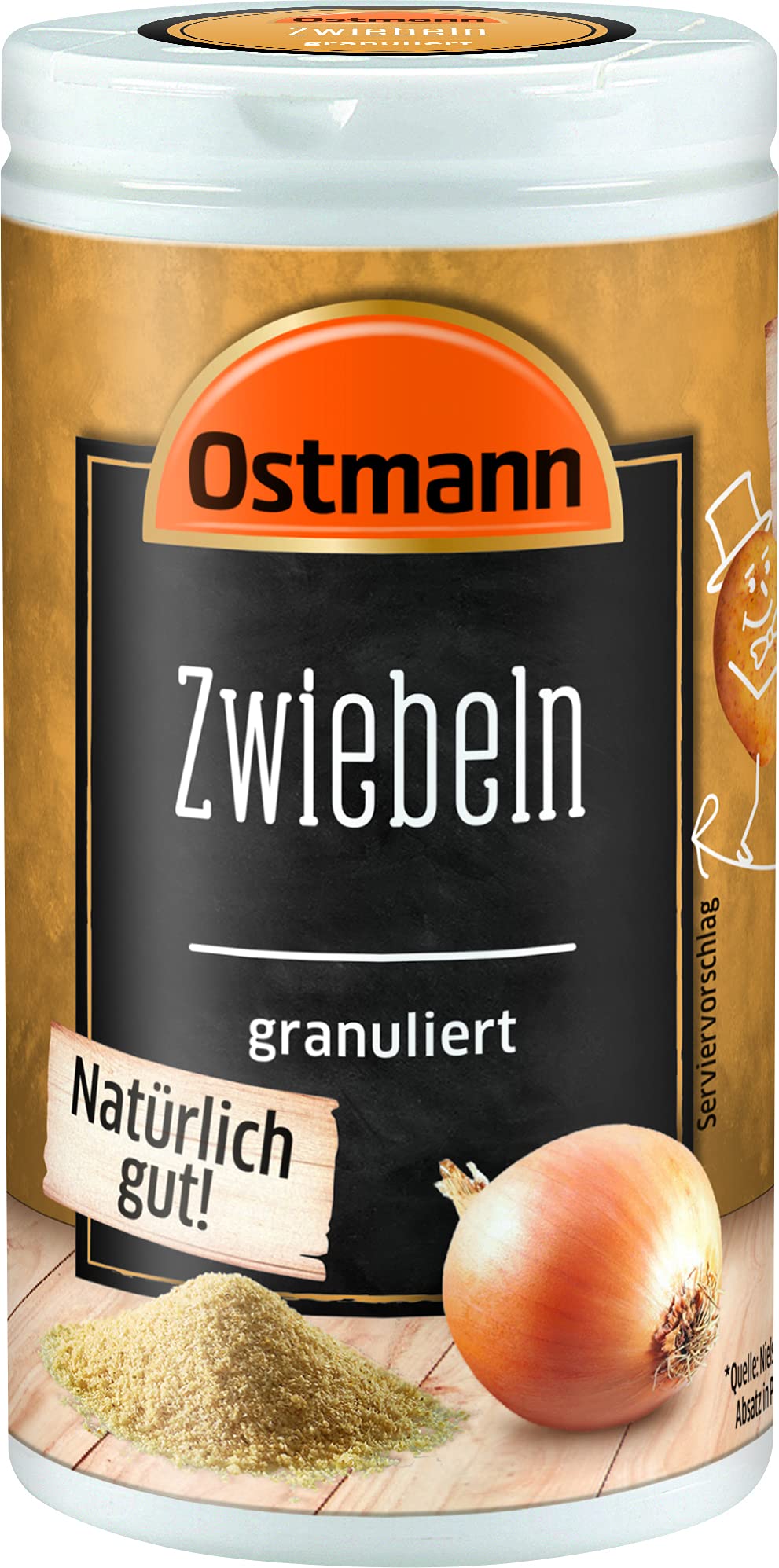 Ostmann Zwiebeln granuliert 40g