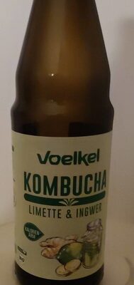 Bio Voelkel Kombucha Limette Ingwer vegan 0,75l MW