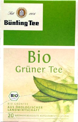 Bio Bünting Grüner Tee 20ST 35g