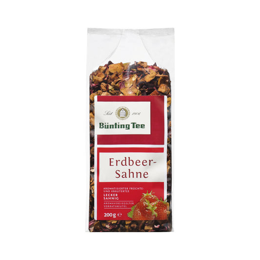 Bünting Tee Erdbeer-Sahne 200g
