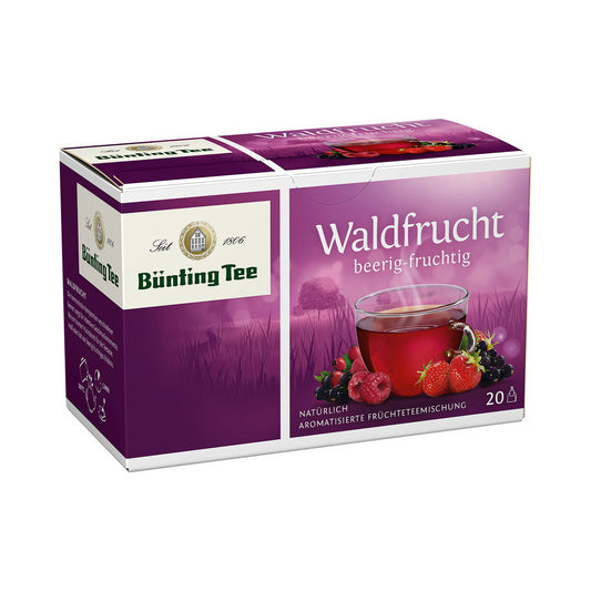 Bünting Waldfrucht Tee 20ST 45g