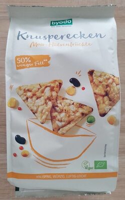 Bio Byodo Knusperecken Mais Hülsenfrüchte 90g