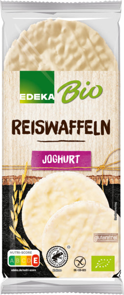 Bio EDEKA Reiswaffeln mit Joghurtüberzug 100g