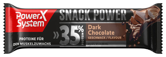 Power System Professional Performance Snack Power Dark Chocolate Bar 45g