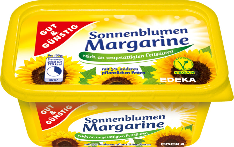 GUT&GÜNSTIG Sonnenblumenmargarine 500g