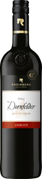 Rheinberg Kellerei Dornfelder Pfalz QbA lieblich 0,75l