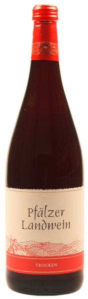 Pfälzer Landwein rot trocken 1l