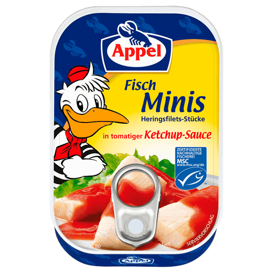 MSC Appel Hits für Kids Fisch-Minis in Ketchup-Sauce 100g