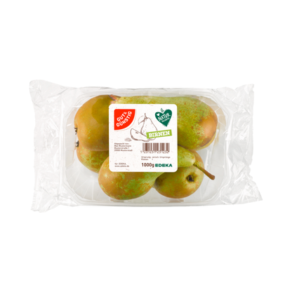 GUT&GÜNSTIG Birnen Conference Belgien Klasse I 1kg Schale mit Flowpack