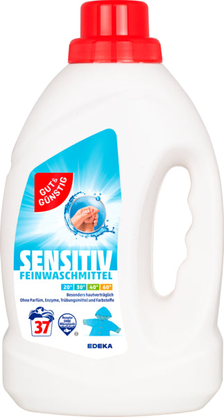 GUT&GÜNSTIG Feinwaschmittel Sensitiv 37WL 1,5l