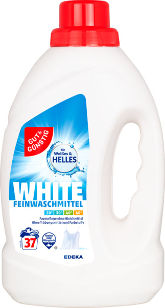 GUT&GÜNSTIG Feinwaschmittel White 37WL 1,5l