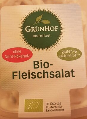 Bio Grünhof Fleischsalat ohne Nitritpökelsalz 150g