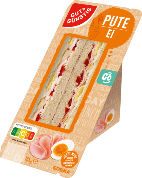 GUT&GÜNSTIG Sandwich Pute 185g