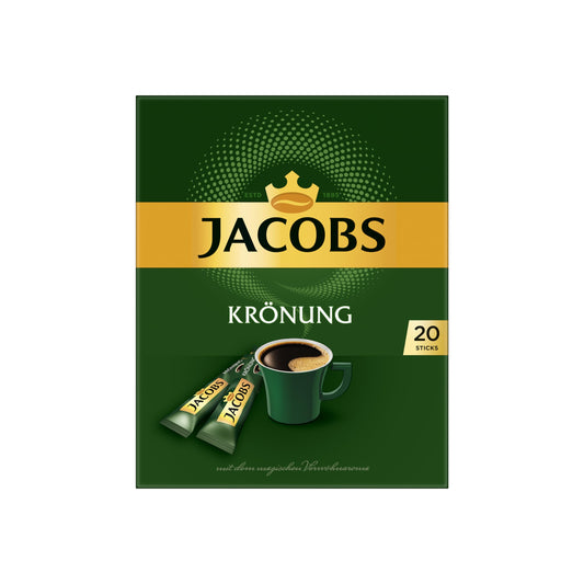 Jacobs Krönung Löslicher Kaffee Sticks 20ST 36g