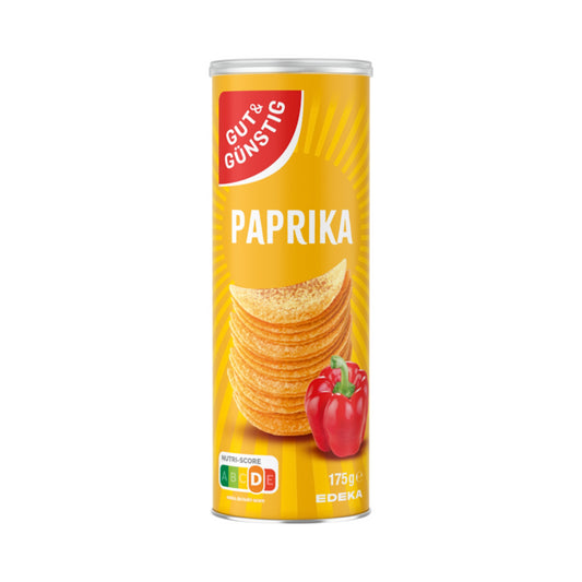 GUT&GÜNSTIG Stapelchips Paprika 175g