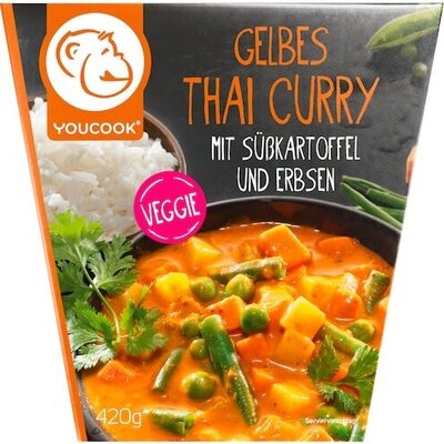 Youcook Gelbes Thai Curry vegetarisch 420g