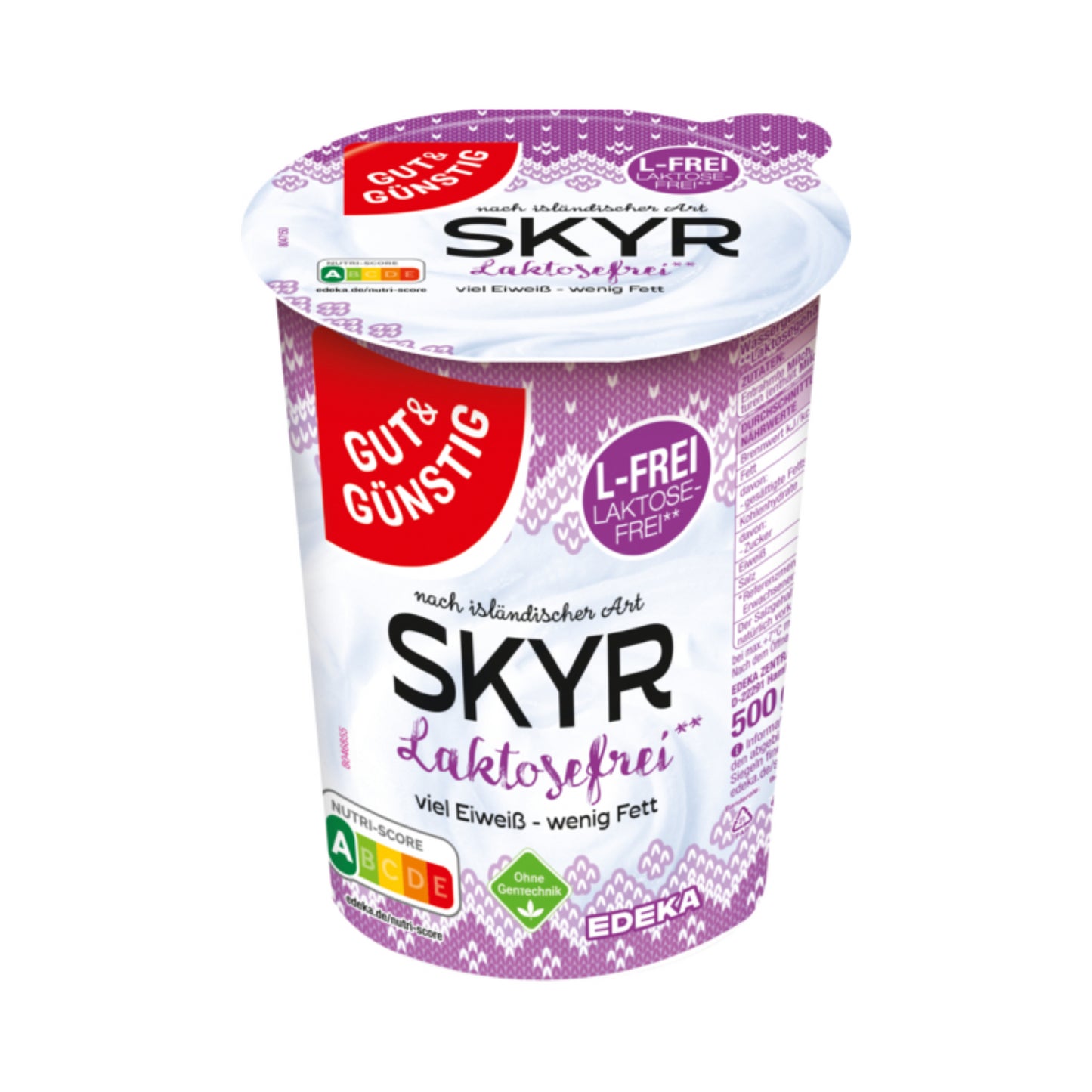 GUT&GÜNSTIG Skyr Natur laktosefrei 500g VLOG