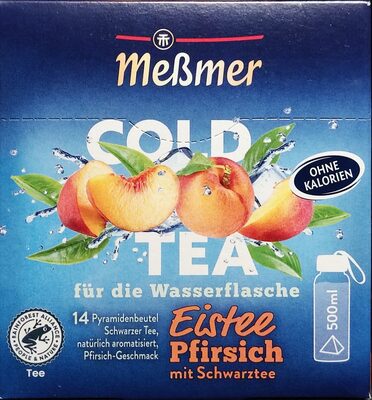 Meßmer Cold Tea Eistee Pfirsich 14ST 38,5g
