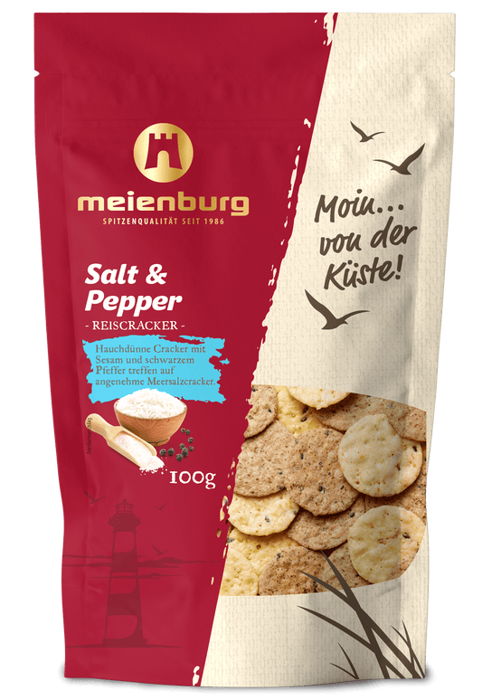 Meienburg Salt-Pepper Reiscracker 100g