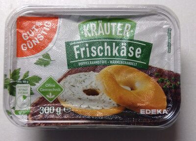 GUT&GÜNSTIG Frischkäse Kräuter Doppelrahm 300g VLOG