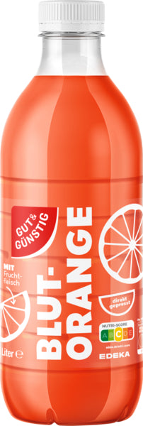 GUT&GÜNSTIG Direktsaft Blutorange 1l DPG