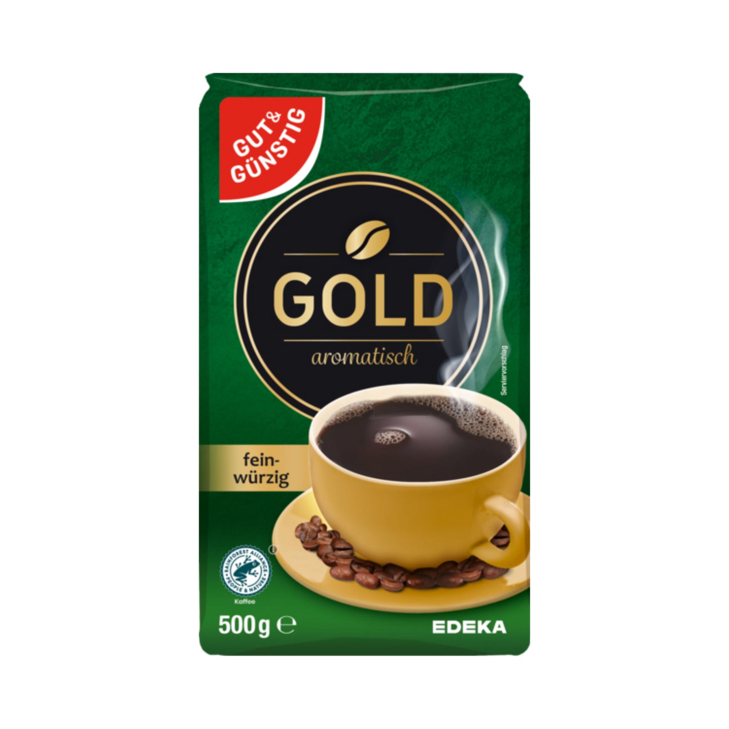 GUT&GÜNSTIG Röstkaffee Gold 500g