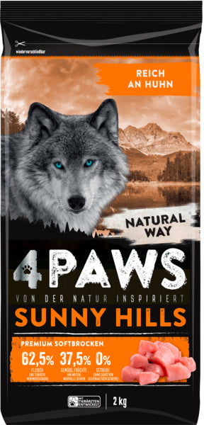4Paws reich an Huhn 2kg
