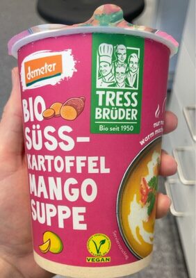 Demeter Tress Brüder Süßkartoffel Mango Suppe 450ml