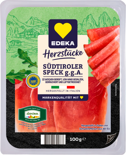 EDEKA Herzstücke Südtiroler Speck g.g.A.100g
