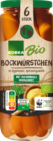 Bio EDEKA Bockwürstchen 6ST 395g