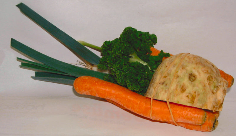 Bio Suppengrün Deutschland 400g Schale mit Flowpack