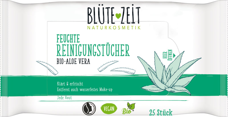 BLÜTEZEIT Gesichtsreinigungstücher 25ST