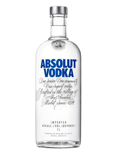 Absolut Vodka 40% 1l