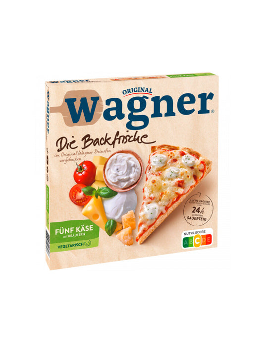 Wagner Die Backfrische Fünf Käse 340g