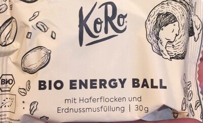 Bio Koro Energy Ball Salted Peanut 30g