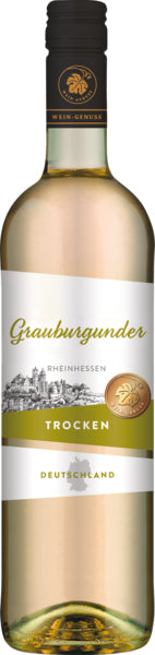 Wein-Genuss Grauburgunder Rheinhessen trocken QbA 0,75l