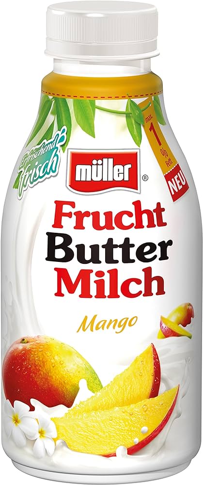 Müller Fruchtbuttermilch Mango 500g DPG