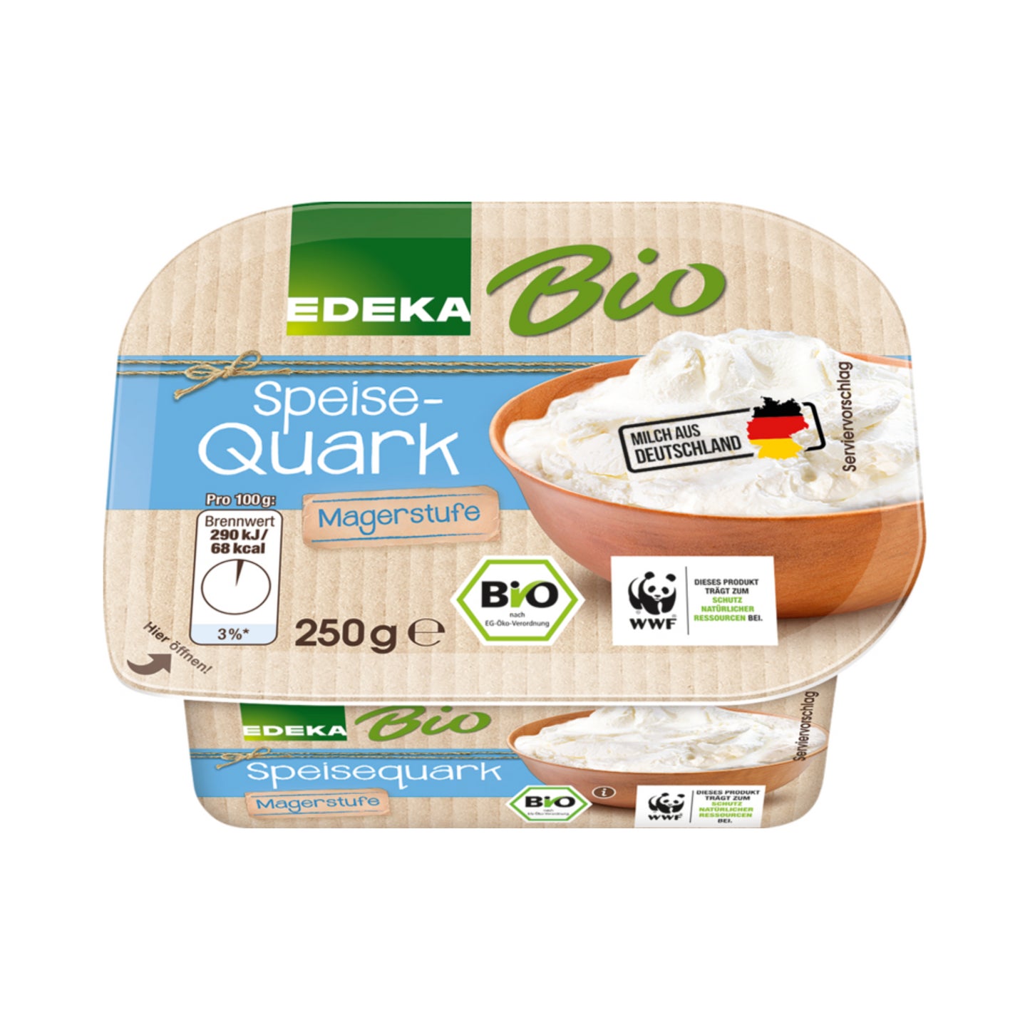 Bio EDEKA Speisequark mager 250g