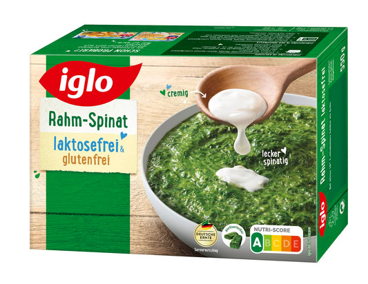 Iglo Rahm-Spinat lactosefrei 550g