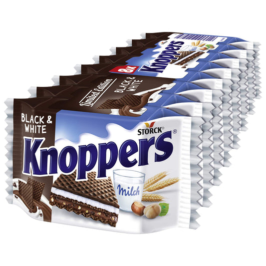 Knoppers Black&White 8ST 200g