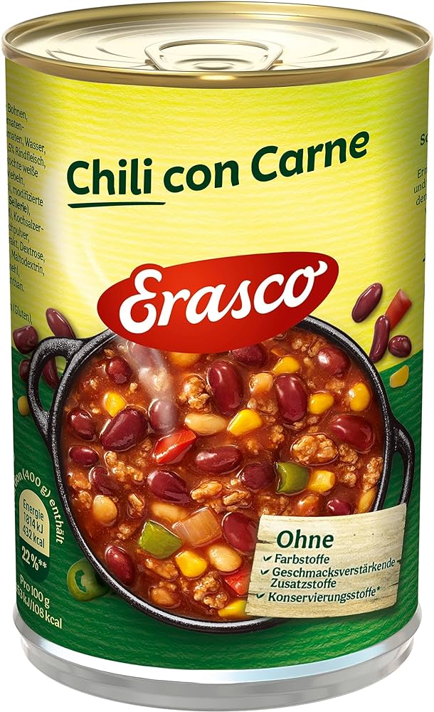 Erasco Chili Con Carne 400g