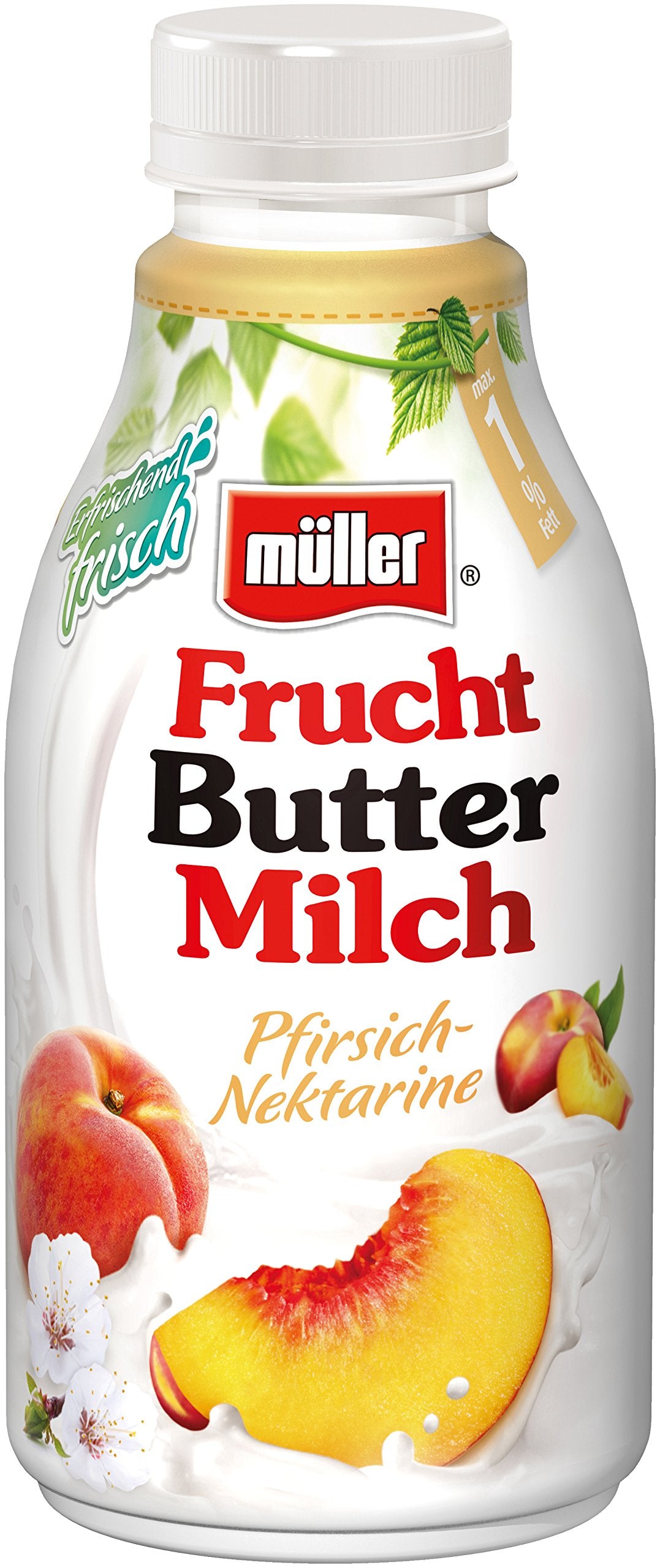 Müller Fruchtbuttermilch Pfirsich-Nektarine 500g DPG