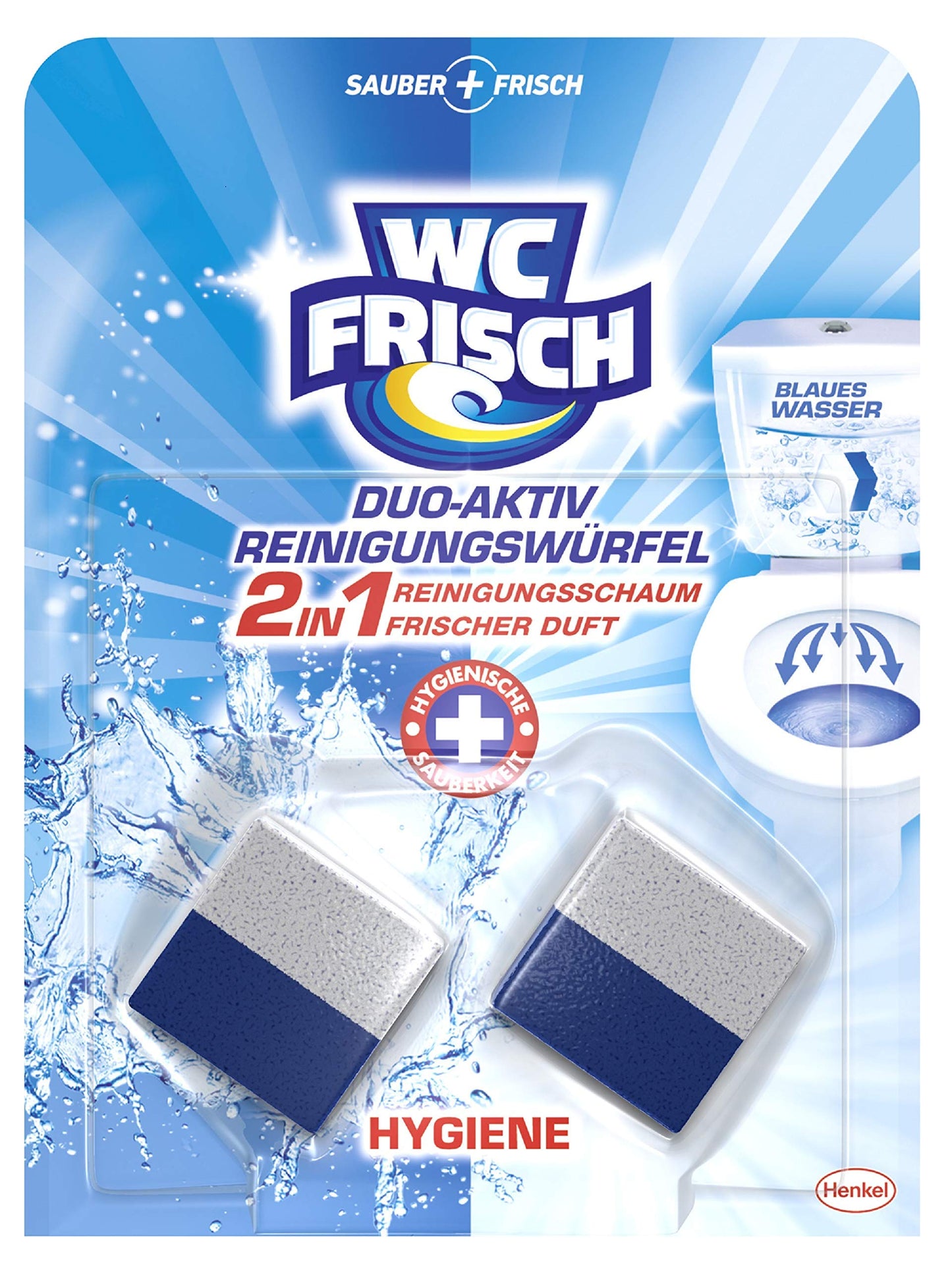 WC Frisch Reinigungswürfel Duo-Aktiv 2x50g