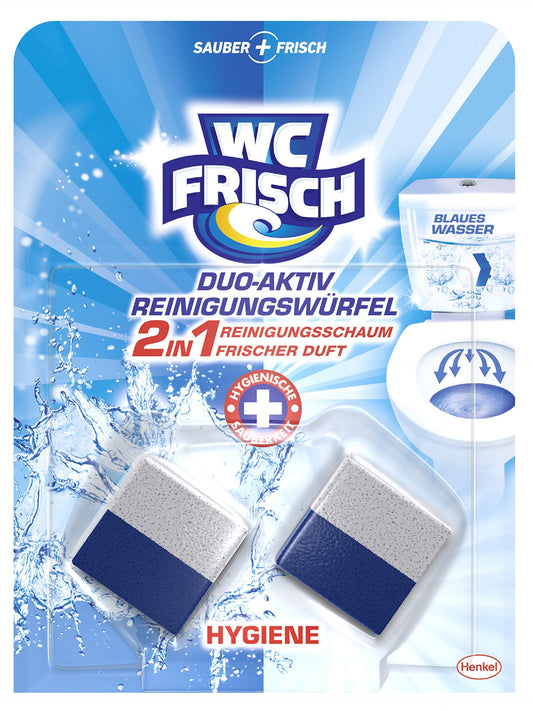 WC Frisch Reinigungswürfel Duo-Aktiv 2x50g