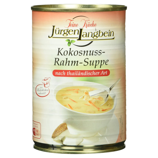 Jürgen Langbein Kokosnussrahm Suppe 400ml