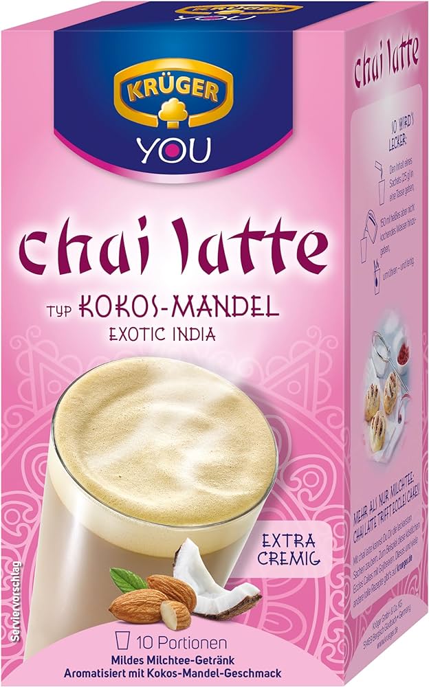 Krüger Chai Latte Kokos Mandel 10+1 275g